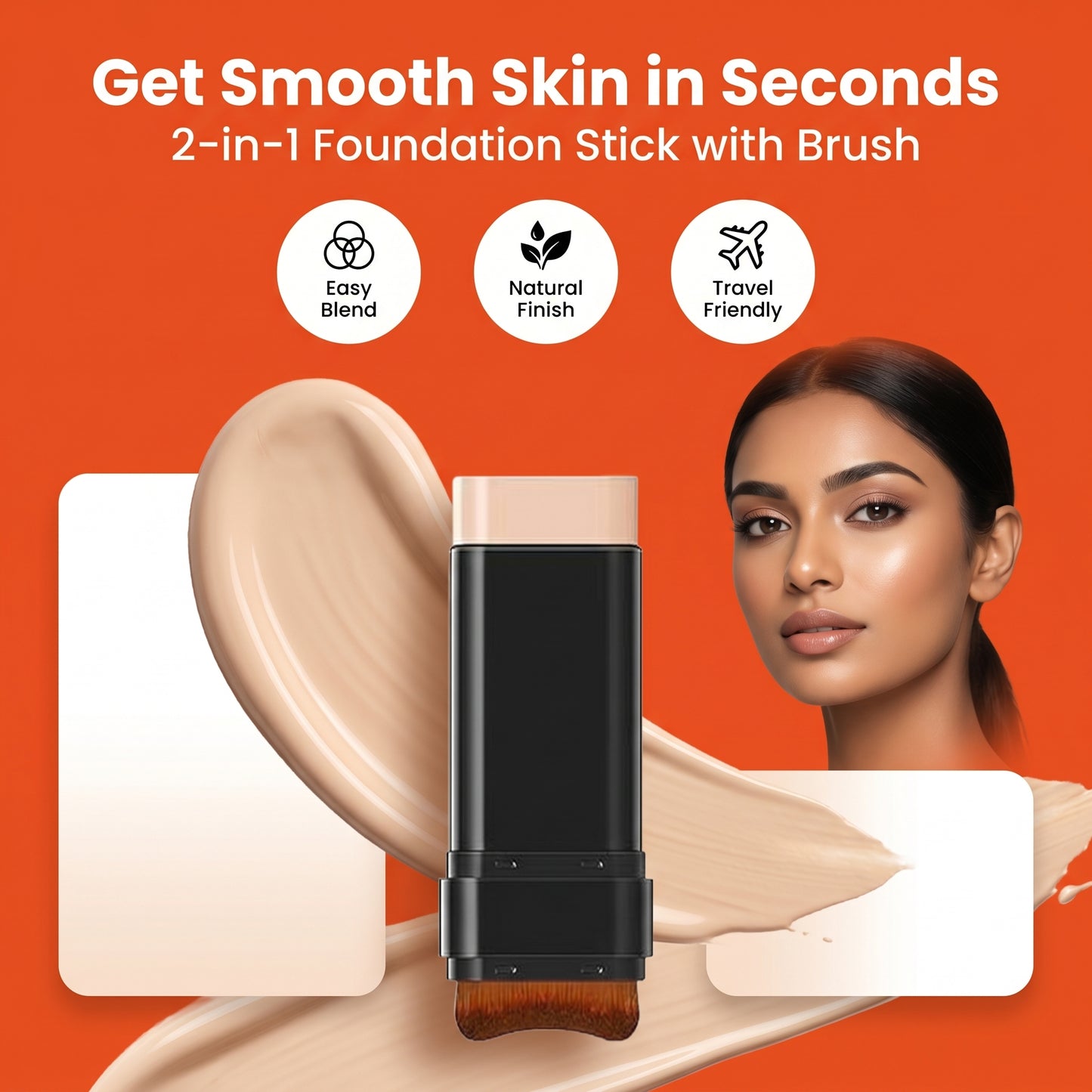 2-in-1 Korean Magic Foundation Stick